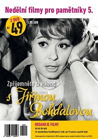 Nedělní filmy pro pamětníky 5. - Jiřina Bohdalová - 2 DVD pošetka