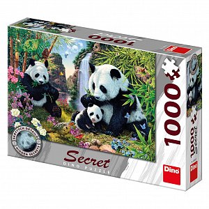 Pandy: secret collection puzzle 1000 dílků