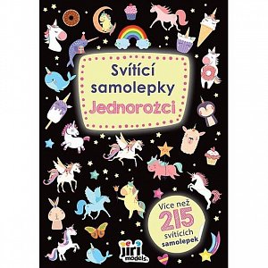 Jednorožci - Svítící samolepky