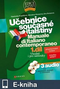 Učebnice současné italštiny, 1. díl + 3 audio CD (E-KNIHA)