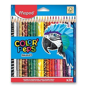 Maped - Pastelky Color´Peps Animals 24 ks