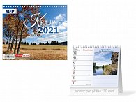 Kalendář 2021 stol: Mini Krajiny