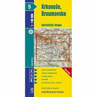 1:100T ( 5)-Krkonoše, Broumovsko (turistická mapa)