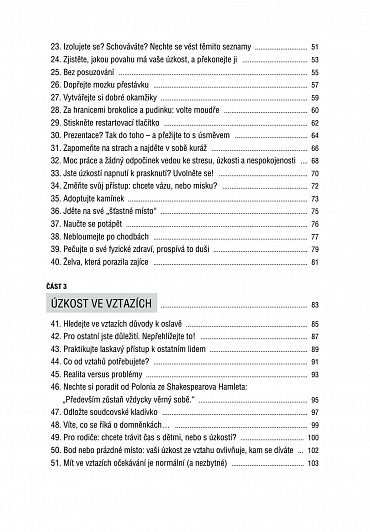 Náhled 101 pravidel, jak zastavit úzkost - Získejte znovu kontrolu nad životem, který chcete žít