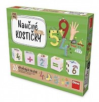 Naučné kostičky Čísla - 20 kusů