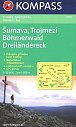 Šumava, Trojmezí, Böhmerwald, Dreiländereck 1:50 000 / turistická mapa KOMPASS 2081