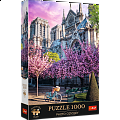 Puzzle Premium 1000 dílků  - Photo Odyssey: Katedrála Notre-Dame v Paříži