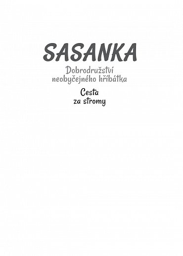 Náhled Sasanka. Dobrodružství neobyčejného hříbátka - Cesta za stromy