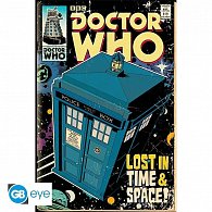 Doctor Who Plakát Maxi - Tardis Comic 91,5 x 61 cm