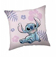 Polštář Lilo & Stitch Pink 35x35 cm