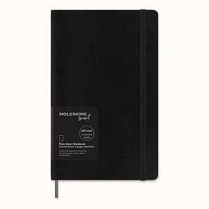 Moleskine Smart Zápisník černý L, měkký, čistý