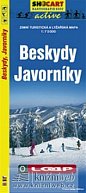 Beskydy, Javorníky lyžařská mapa 1:75 000