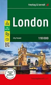 Londýn 1:10 000 / mapa města