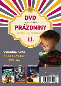 DVD nejen na Prázdniny 11. - Dětské filmy a pohádky - 3 DVD