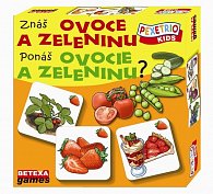 Pexetrio Kids - Znáš ovoce a zeleninu?