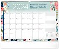 Kalendář 2024 nástěnný: Květy, 48 × 33 cm