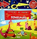Vytvoř knihu Dinosauři - Přečti, vystřihni, nalep 3+