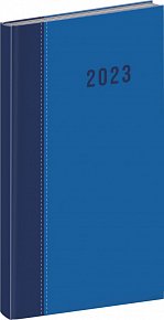 Diář 2023: Cambio - modrý, kapesní, 9 × 15,5 cm