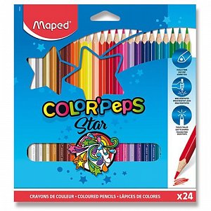 Maped - Pastelky trojhranné Color´ Peps 24 ks