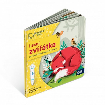 Náhled Lesní zvířátka - Kouzelné čtení minikniha pro nejmenší