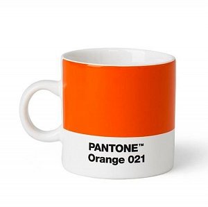 Pantone Hrnek Espresso - Orange 021