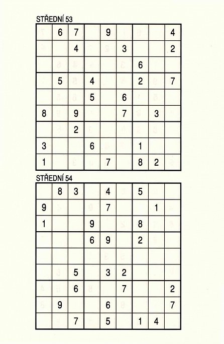 Náhled Sudoku speciál 15 pro nároční