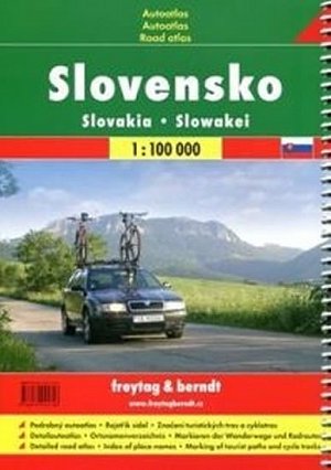 Slovensko turistický autoatlas 1:100 000