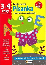 Písanka - 3-4 roky - samolepky (Moje první písanka)