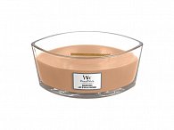 WoodWick Golden Milk svíčka loď 453,6g