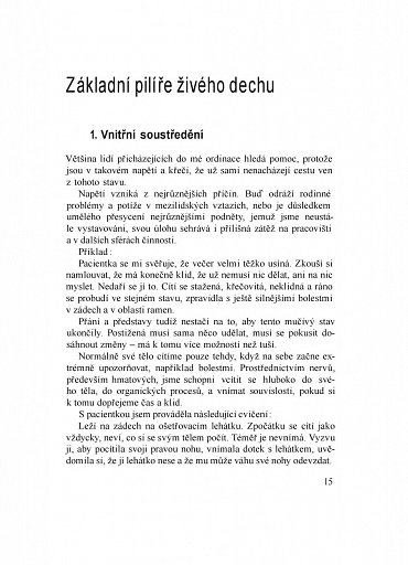 Náhled Dýchání jako živoucí dění - Dechová terapie v praxi