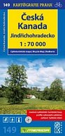 1: 70T(149)-Jindřichohradecko,Česká Kanada (cyklomapa)