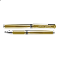 UNI SIGNO gelový roller UM-153, 1,0 mm, metalicky zlatý
