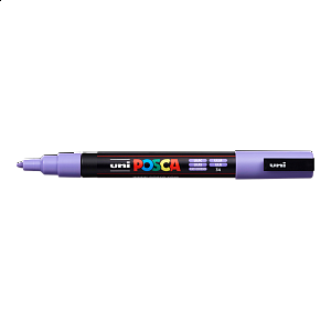 Posca popisovač PC-3M, 0,9 - 1,3 mm, lila (34)