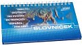Slovníček s horní vazbou 100 x 160 mm, 50 listů