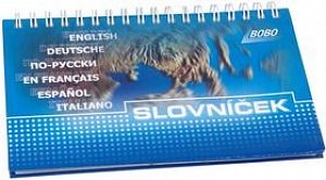 Slovníček s horní vazbou 100 x 160 mm, 50 listů