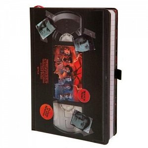 Stranger Things zápisník - VHS