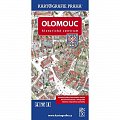 Olomouc - Historické centrum/Kreslený plán města