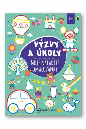 Výzvy a úkoly Moje nápadité omalovánky 3+