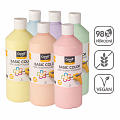 Creall temperové barvy Pastel, 6 x 500 ml, mix pastelových barev