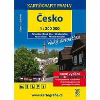 Česko - velký autoatlas 1:200 000, 5.  vydání