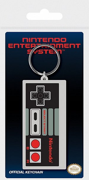 Klíčenka gumová Nintendo (NES)