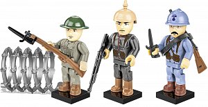 COBI 2056 3 figurky s doplňky 1. světová válka, 35 k