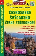 SC 202 Českosaské Švýcarsko, České středohoří 1:100 000