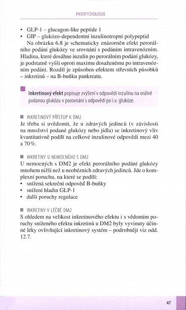 Náhled Diabetes mellitus v kostce