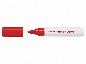 PILOT Pintor Medium akrylový popisovač 1,5-2,2mm - červený