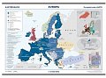 Evropa - Evropská unie a NATO 1:5 000 000 nástěnná mapa, 1.  vydání