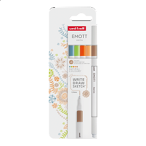 UNI EMOTT liner sada, NATURAL, 5 ks, mix barev