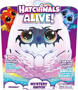 Hatchimals líhnoucí se interaktivní zvířátko dráček