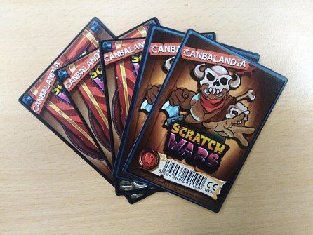 Náhled Scratch Wars: Canbalandia - Booster flowpack/4+1 karta