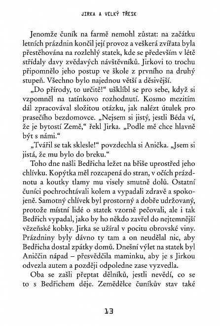 Náhled Jirka a velký třesk, 3.  vydání
